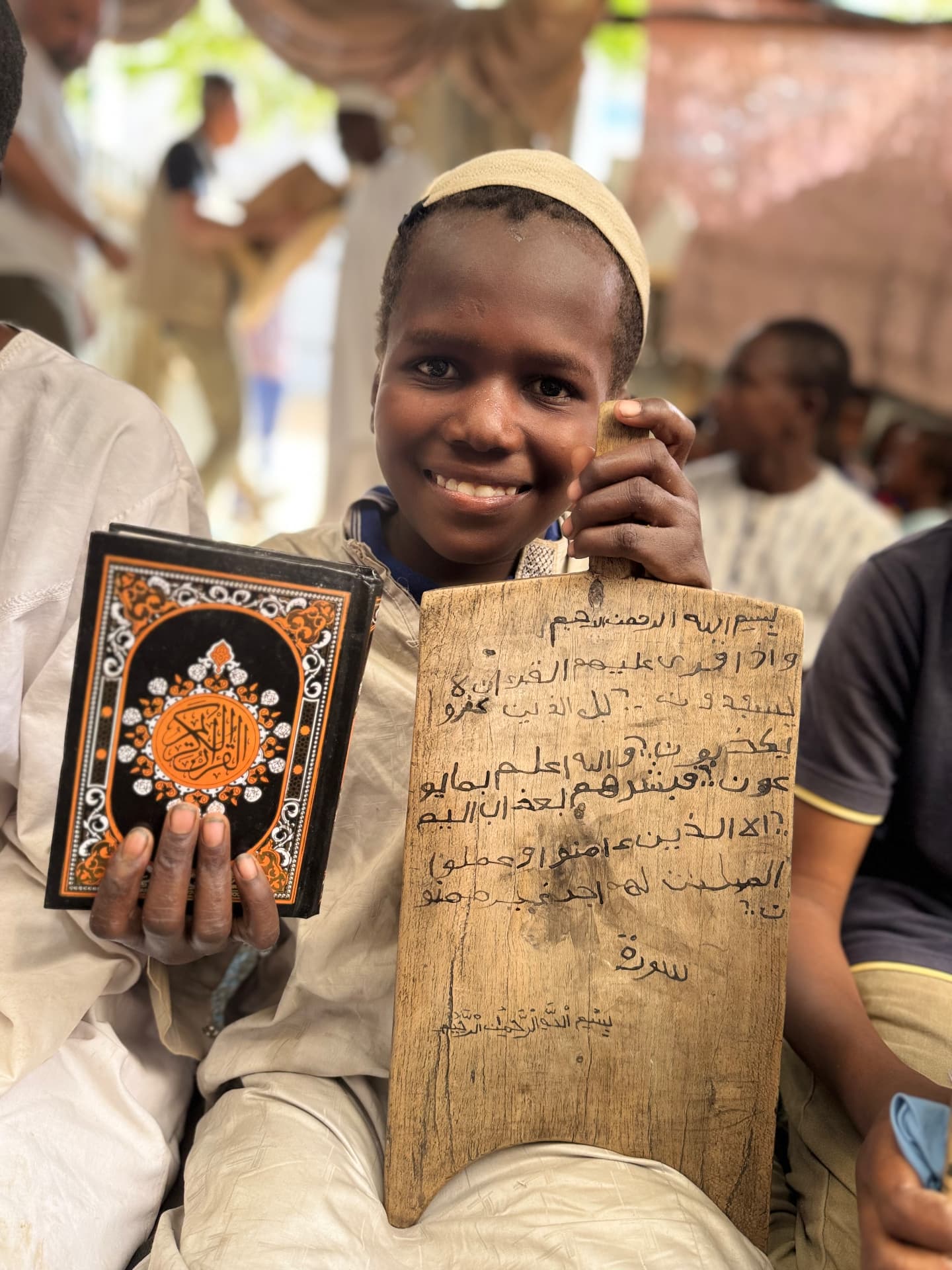 Lernen mit Koran und Holztafel