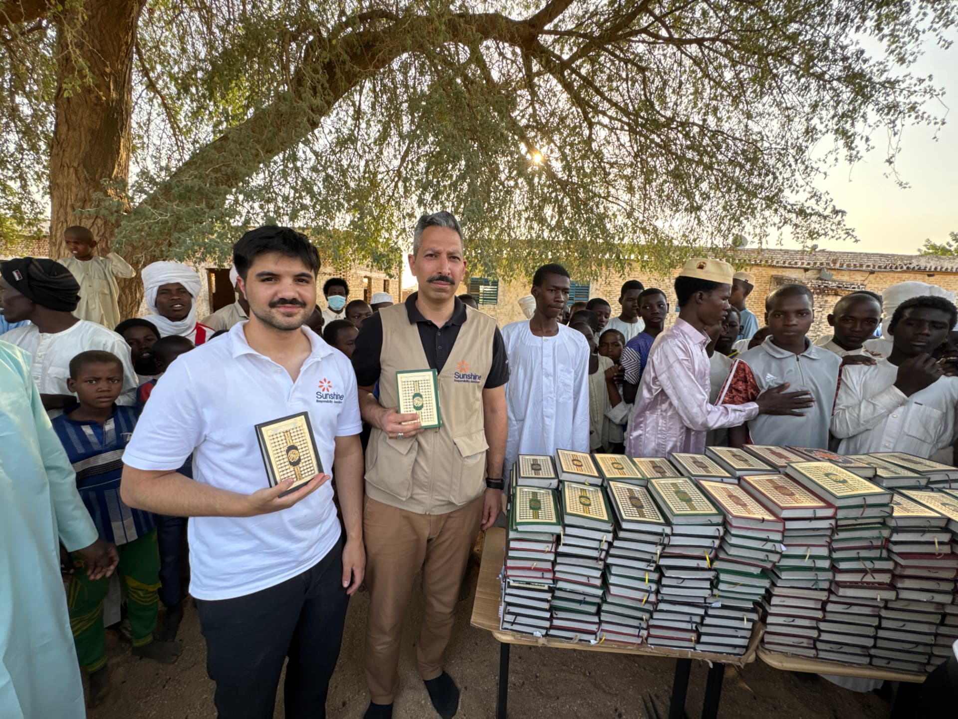 Koran-Verteilung an Schüler